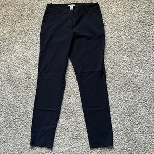 H&M NAVY BLUE SLACKS/PANTS | size 6